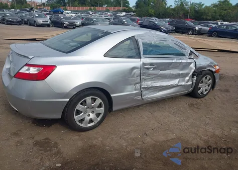 2006 Honda Civic Lx из США, поврежденный, VIN 2HGFG12606H514367